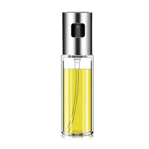 100ml Glass Oil Sprayer Dispenser Refillable Cooking Spray Bottle for Kitchen Use
