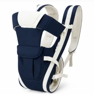 4-in-1 Baby Carrier Backpack | Adjustable Cotton Baby Carry Bag with Shoulder Support | Front & Back Carry for Infants & Toddlers (Up to 15 kg) ( default, OS )