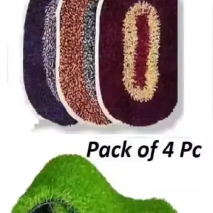 5pc Premium Cotton Doormats Combo – 31x51 cm