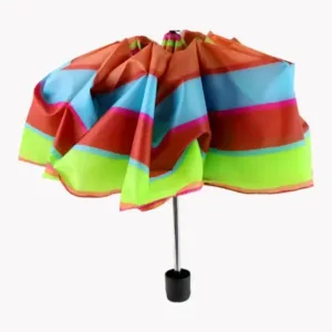 3-Fold Sun & Rain Protective Solid Foldable Umbrella, (1 Pc / Mix Design) ( default, OS )