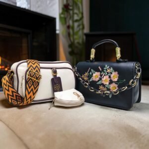 New Arrival – Women's 2 PCS Handy & Crossbody Sling Bag Combo Set(Default)colour