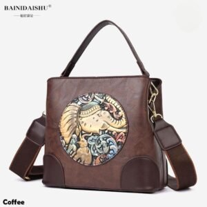 Imported Premium Crafted Brown  Handbag & Sling Bag – Elegant Designer Collection