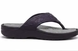 Men's Acupressure EVA Slippers | Lightweight Comfortable Massage Slip-On Slippers for Indoor & Outdoor Use ( grey, IND-7 )