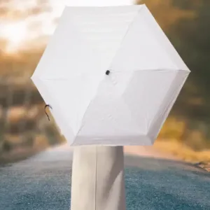 3-Fold Sun & Rain Protective Solid Foldable Umbrella (1 Pc) ( default, Standard ).
