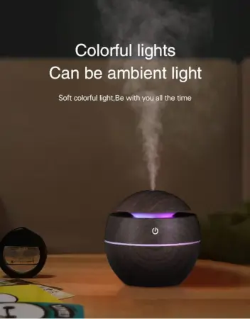 zDP7DBZUFOILohNiNTqqPEgONW83xHiiEpVBqFqV.webp Wooden Cool Mist Humidifier Essential Oil Diffuser with 7 Color LED Night Light USB 130ml ( default, Standard )