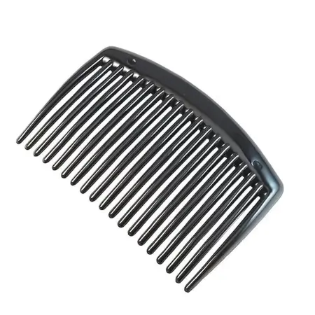 0NkoFNEqYko3ooNOQEEhVPpe6LI24adhIDqSmLBt.webp Plastic Hair Styling Side Comb – Wide Tooth Hair Comb for Bun, Updo & Everyday Hair Styling (Black) ( default, OS )