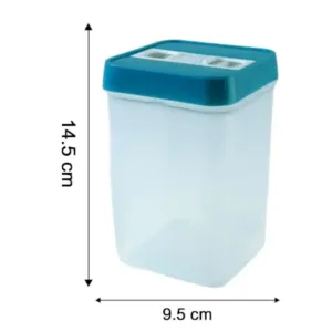 Airtight Plastic Food Storage Container | Multipurpose Kitchen Storage Jar for Cereals, Pulses & Dry Foods ( default, OS )