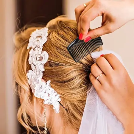 1YwGvABBLwxcegdyuWo6nrpWxJh8ZOj1GuYW4RgJ.webp Plastic Hair Styling Side Comb – Wide Tooth Hair Comb for Bun, Updo & Everyday Hair Styling (Black) ( default, OS )