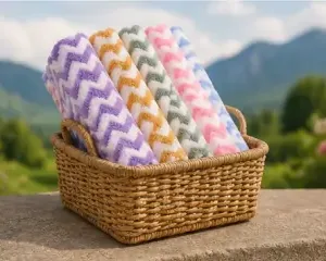 Microfiber Kitchen Cleaning Cloths (Pack of 5) – Ultra Soft Super Absorbent Dish Towels for Kitchen, Bathroom, Car & Home Cleaning ( multicolor, OS )