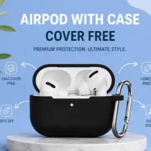 Bluetooth 5.1 TWS Wireless Earbuds with Silicone Protective Case – Touch Control, HD Mic & Charging Case for Android & iOS ( default, OS )