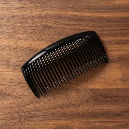 PC4TS6ptDPpeRu5QFuVcKrDaQJXtIuJlZ6dlHzmc.webp Plastic Hair Styling Side Comb – Wide Tooth Hair Comb for Bun, Updo & Everyday Hair Styling (Black) ( default, OS )