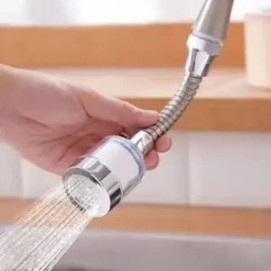 Water-Saving Faucet Sprinkler – 360° Flexible Tap Aerator with High Pressure Spray Nozzle for Kitchen & Bathroom ( default, OS )