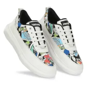 Latest Graceful Men Casual Sneaker Shoes|Casual Shoes For Men's & Boys ( white, 8 )