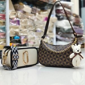 Trendy Handy And Sling Bag Combo Set (os)