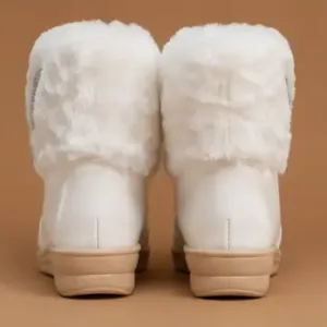 Girls Party Wear Synthetic Leather Shoes Zip Closure Stylish Kids Formal Footwear ( default, 6.5-7 Years )