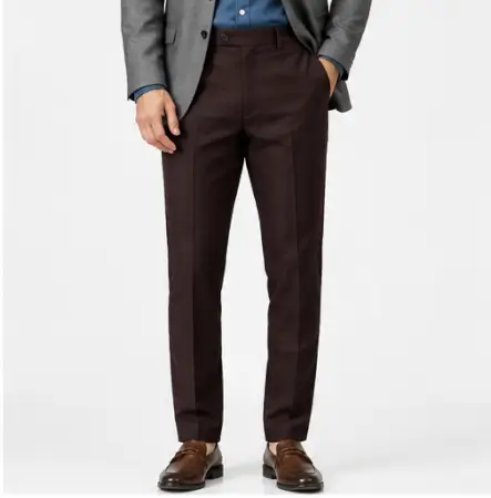 3lJg9zqHfoMgFSzN9EWrXxUsRkZbgqacjNEgBlth-5.webp Men's Formal Trousers – Slim Fit Solid Polycotton Pants for Office, Business & Formal Wear ( brown, 36 )