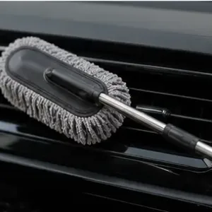 Portable Car Cleaning Kit – Handheld Vacuum Cleaner with Brushes & Microfiber Cloth for Interior & Exterior Cleaning ( black, OS )