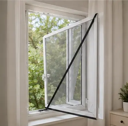 MDspsE3mxxCmderFXY5Eq9BEYEukmbCalcElNj96.webp 3×4 Ft White Mosquito Mesh for Window – Stitched Insect Net with Self-Adhesive Hook Tape | Washable Window Protection Net ( default, 5*6 )