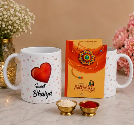 UqEQ7cscNYt2KwmbZYOh2JXF7zBNxkSripycStE1.webp Rakhi Gift Combo Set – Bhaiya Bhabhi Rakhi with 2 Coffee Mugs & Festive Gift Set (5 Pieces) ( default, OS )