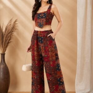 Exclusive Jimmy Organza Designer Co-Ord Set for Women