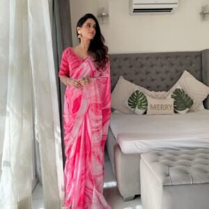 Gasper 2 – Premium Rangoli Silk Embroidered Saree with Velvet Blouse-AVAILABLE IN 2 COLOURS