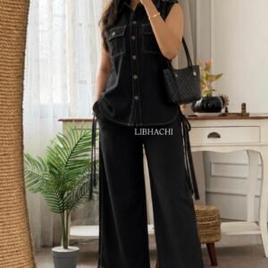 D'naari Stylish Premium Cotton Flex Co-ord Set