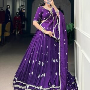 Premium Chanderi Bandhej Lehanga Choli With Dupatta -Available 2 Colours