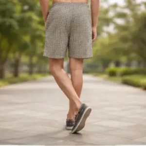 Men's Cotton Shorts Combo Pack of 4 – Checked Printed Boxers with 2 Side Pockets ( multicolor, 28 )