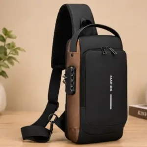 Waterproof Sling Crossbody Backpack Bag – Compact Travel Shoulder Bag for Men & Women ( default, OS )
