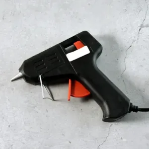 20W Hot Melt Glue Gun – Fast Heating Electric Glue Gun with Precision Nozzle for DIY, Craft, Art & Home Repairs ( black, OS )
