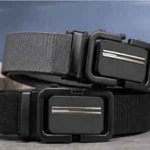 Men's Textured PU Leather Belt – Stylish Casual & Formal Adjustable Waist Belt for Men ( default, OS )