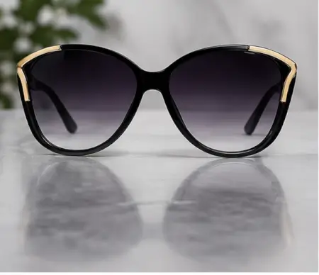 m0f62bFd1sXxcBDsuVXFGzC3qEt4wIF1hmTickdW.webp Women’s Retro Cat Eye Sunglasses – Black UV Protected Fashion Shades | Stylish Lightweight Eyewear for Daily & Party Wear ( black, OS )