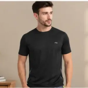 Men's Solid T-Shirt Combo Pack of 4 – Multicolor Regular Fit Dry-Fit Round Neck Half Sleeve Sports T-Shirts ( multicolor, XL )