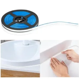 Seam Sealing Tape 6 Meter – Self Adhesive Waterproof Gap Sealing Tape for Kitchen & Bathroom ( white, OS )