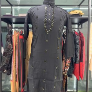 Men's Premium Viscose Kurta Payjama with Real Mirror Handwork-Available 4 Colours