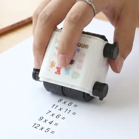 vQ6n9mn3B2Boiz3XJdmXkzMiJSVByRTDzwVM5gvn.webp Digital Teaching Roller Stamp for Kids Math Practice and Learning Activity, Multiplication Practice Stamp, 1 Pc ( white, OS )